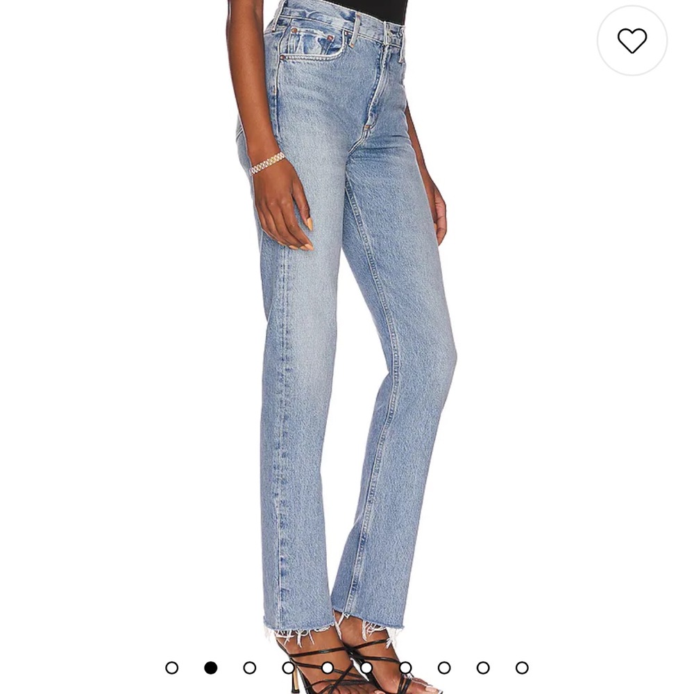 AGOLDE Cherie High Rise Straight Jean